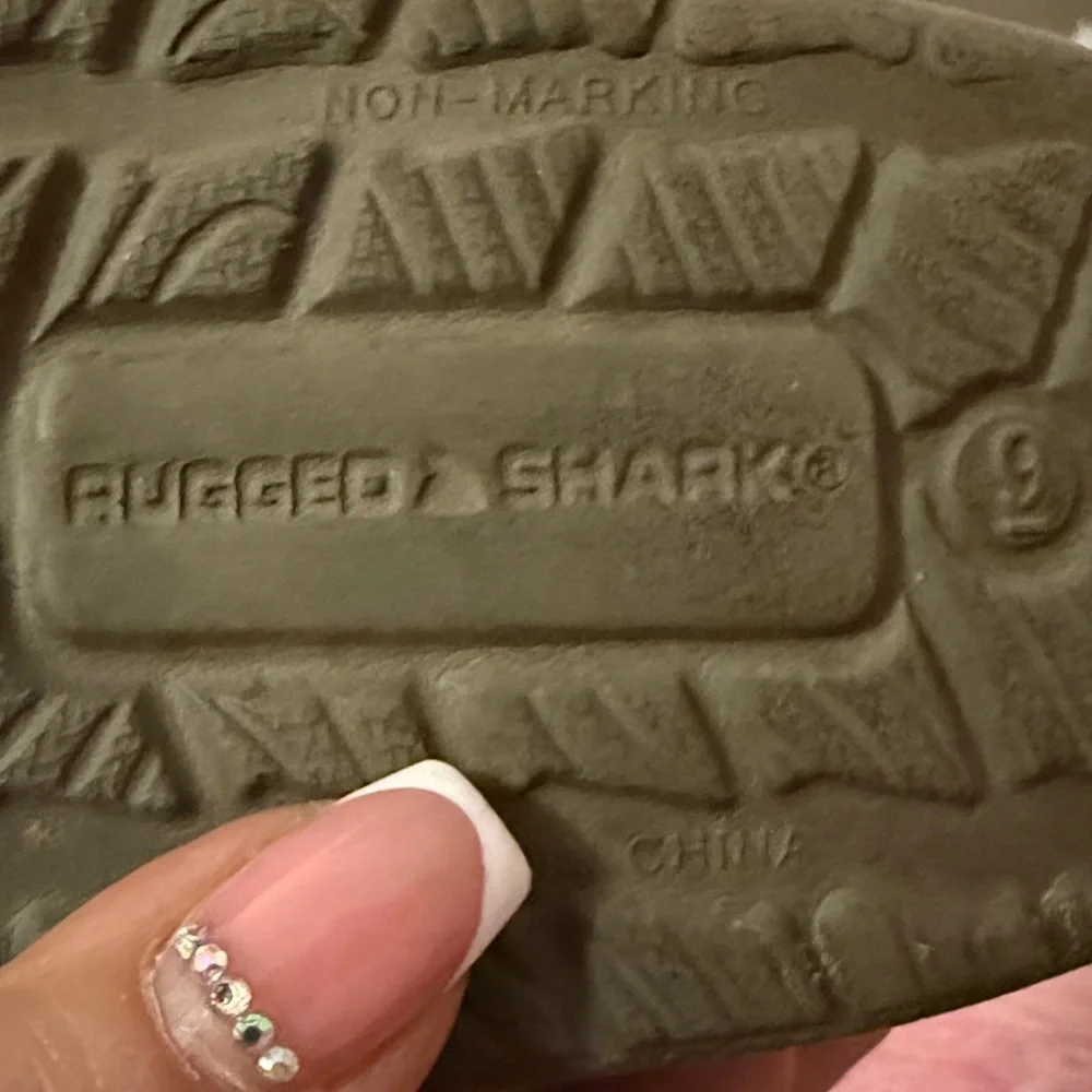 Rugged shark!  Camouflage Kids Slip-On Water Shoes
